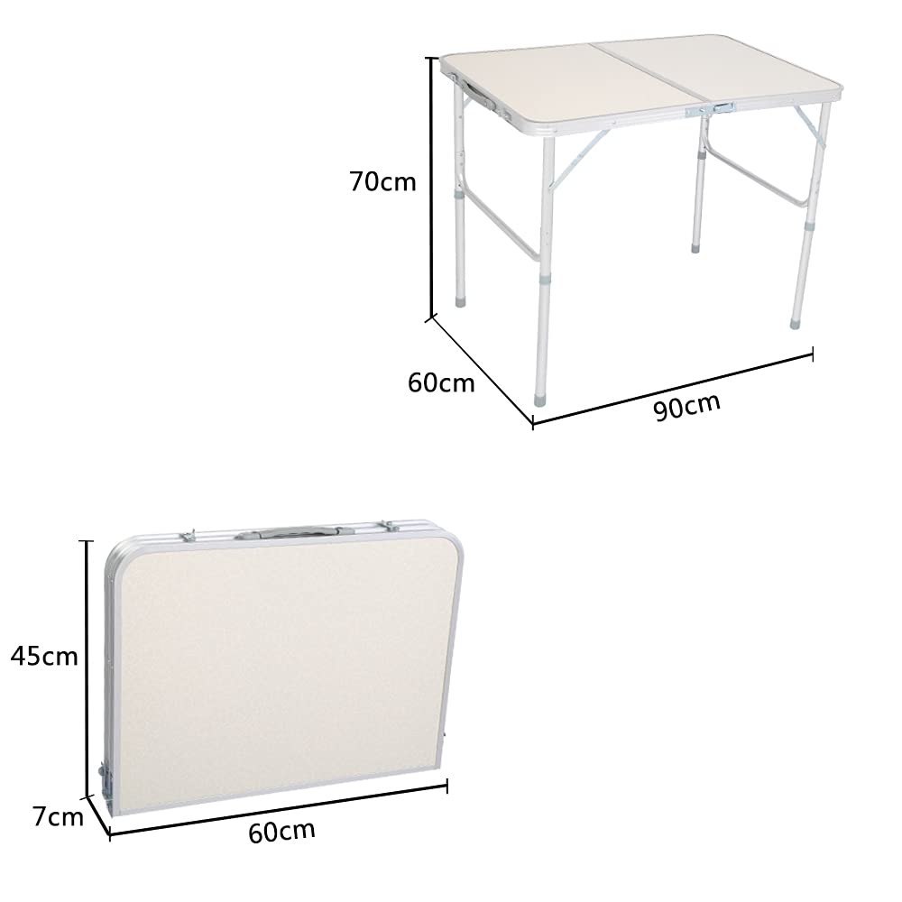 3ft Portable Folding Aluminum Camping Table B315572