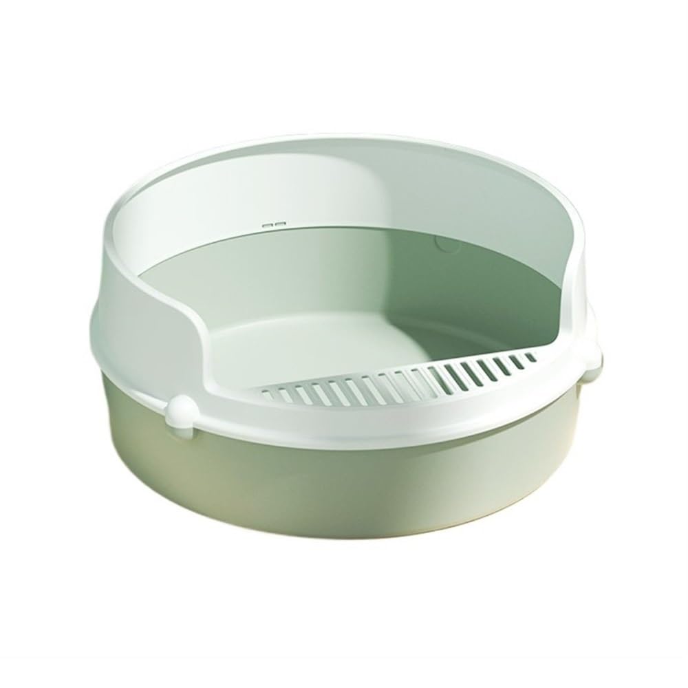 Semi-Enclosed Cat Litter Box B9336