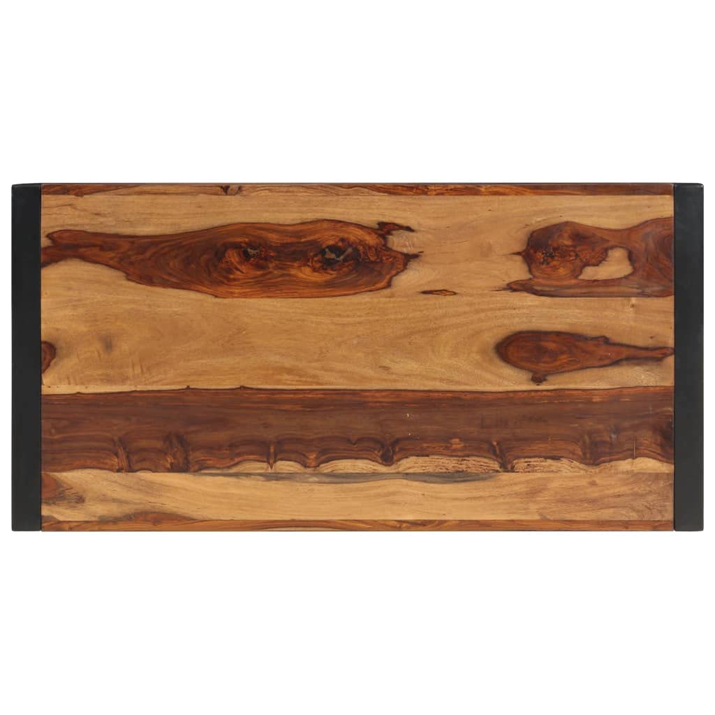 Brown Solid Sheesham Wood Coffee Table B403
