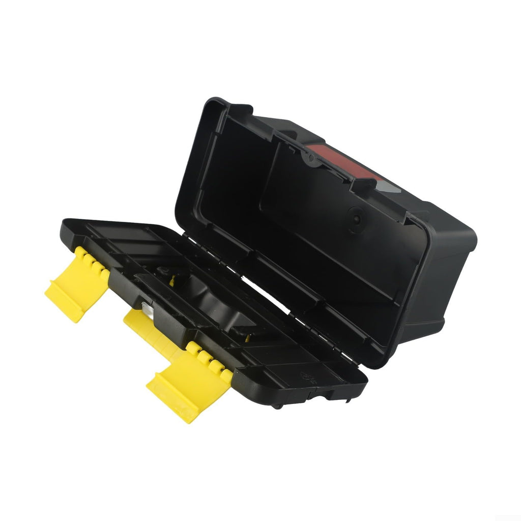 10-Inch Plastic Tool Box with Reinforced Handle and Secure Latches S7378