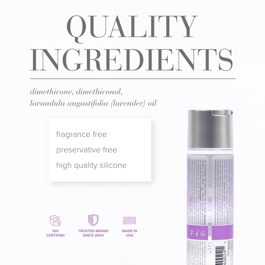 Fragrance Free Silicone Massage Oil 4 fl oz N5977