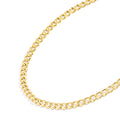 14K Yellow Gold Filled Cuban Curb Link Chain Necklace L873