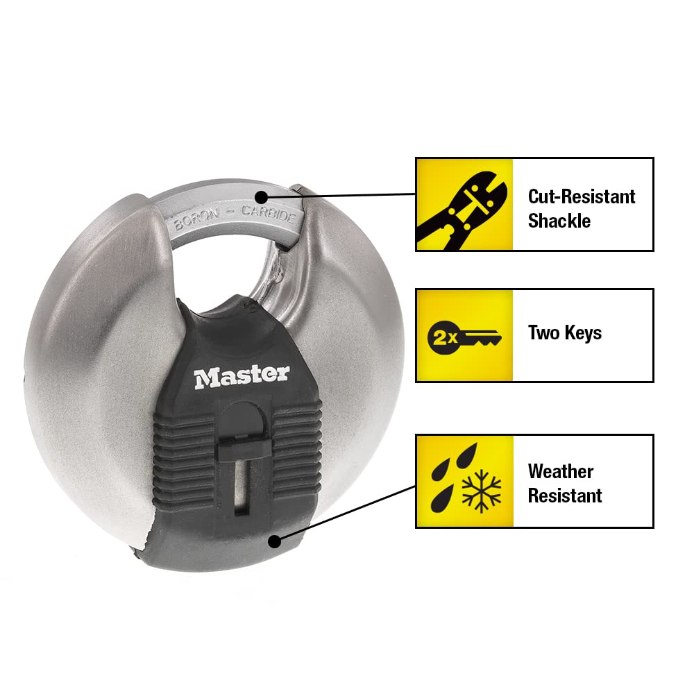 Stainless Steel Disc Padlock E211327