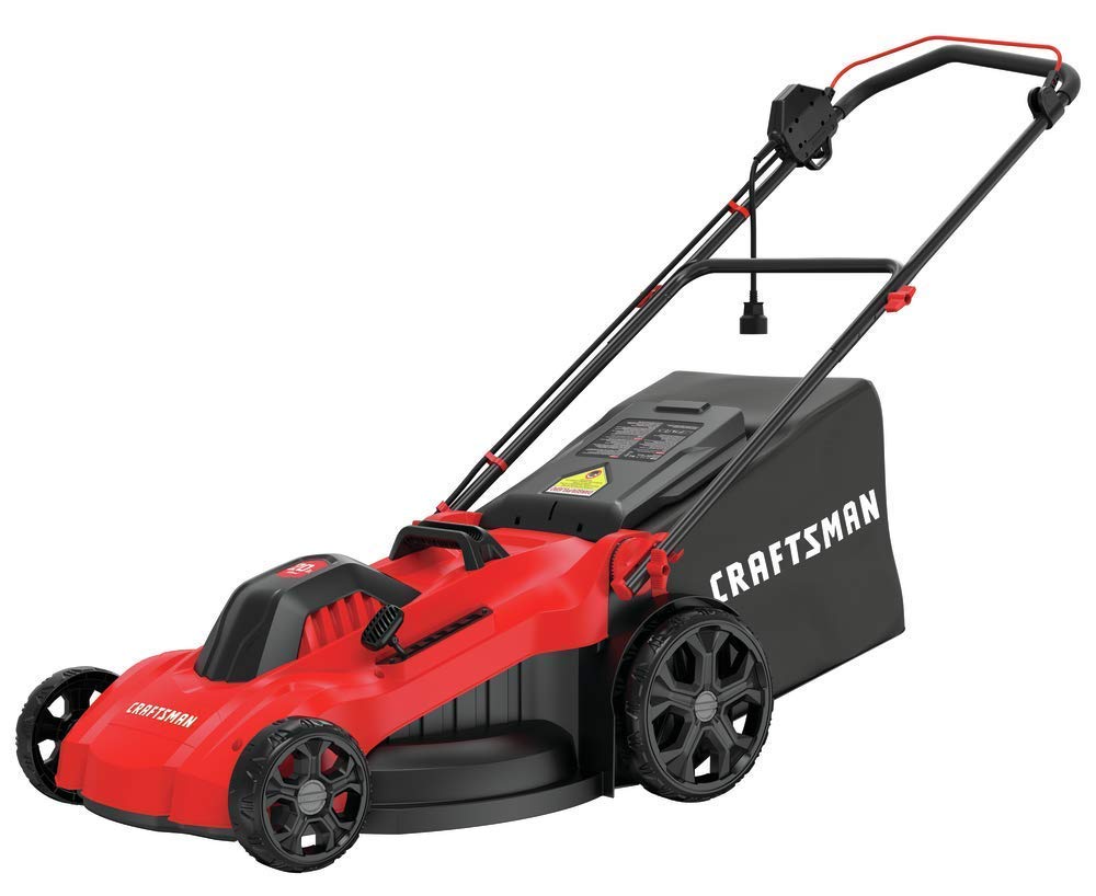 Electric Push Lawn Mower, 20-Inch Corded 13-AMP N499