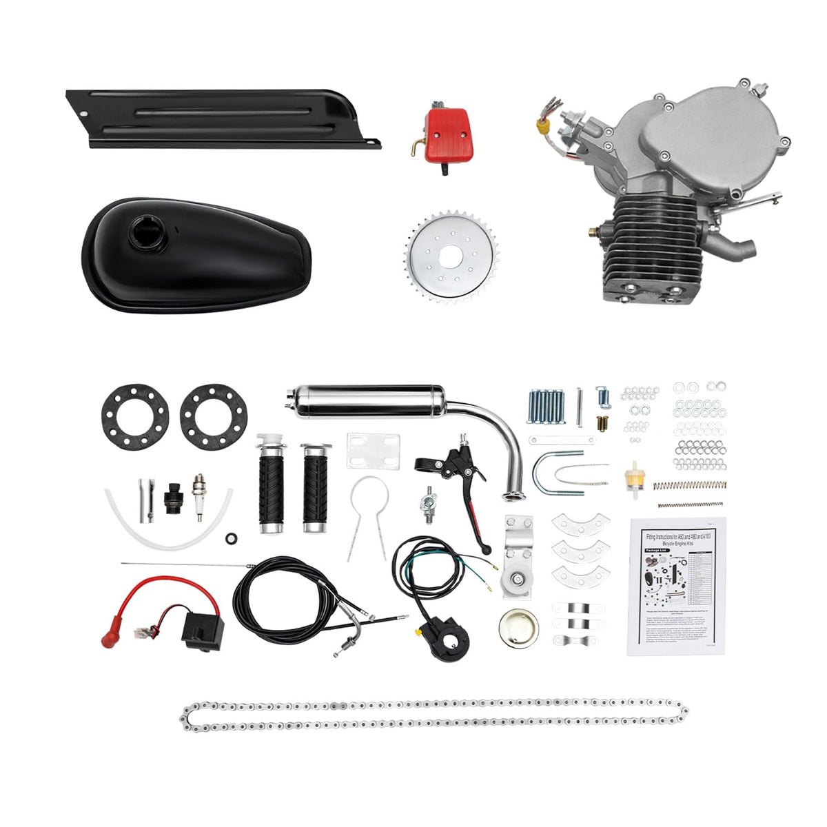 2 Stroke 100CC Bicycle Engine Kit C714
