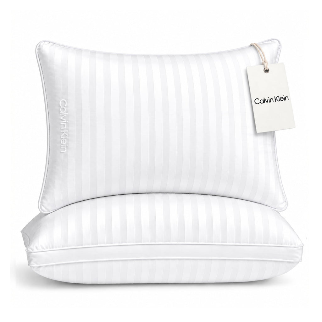 King Size Set of 2 Medium Soft Bed Pillows Q3017