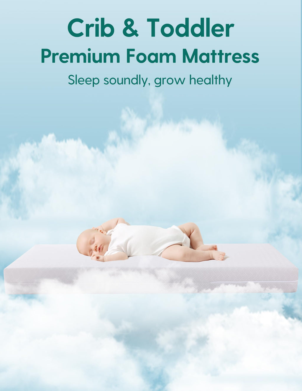 Memory Foam Crib Mattress V11582
