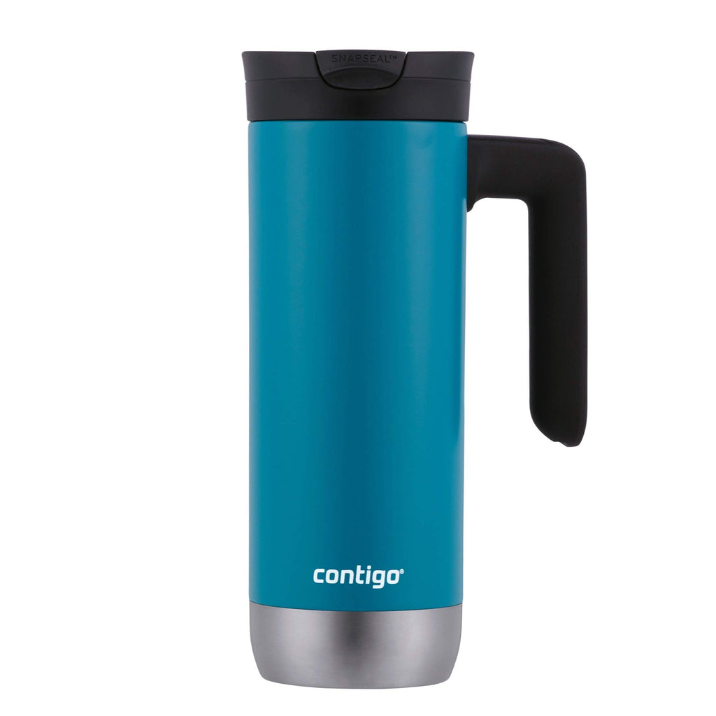 Stainless Steel 20oz Travel Mug with Handle D8935