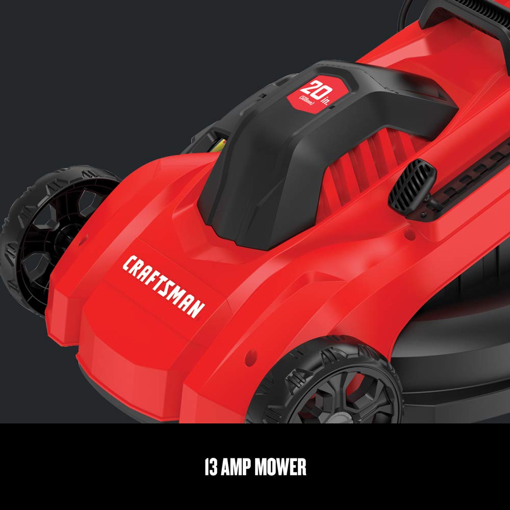 Electric Push Lawn Mower, 20-Inch Corded 13-AMP N499