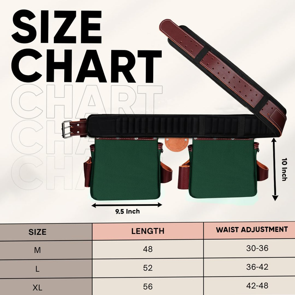 Electrician Tool Belt Combo with Back Support P7150