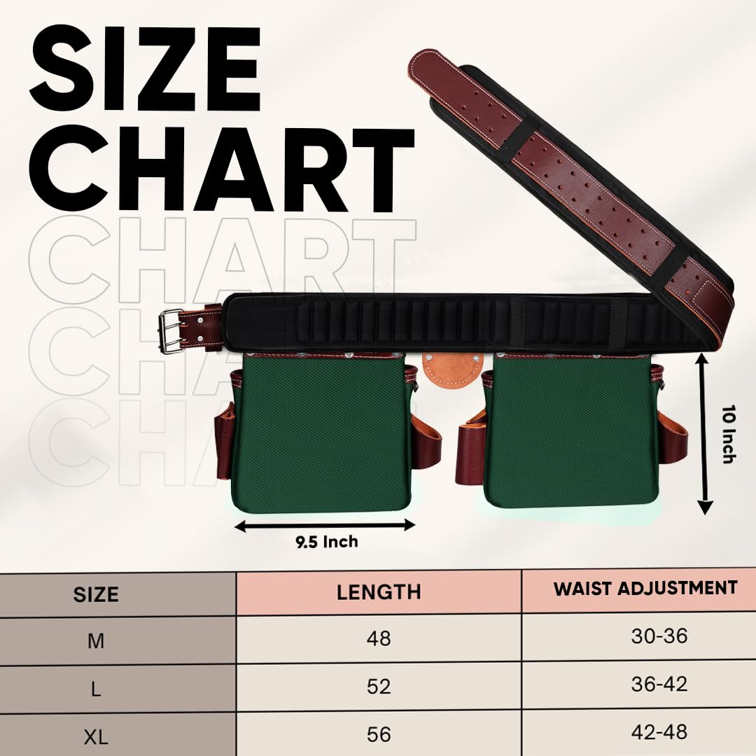 Electrician Tool Belt Combo with Back Support P7150
