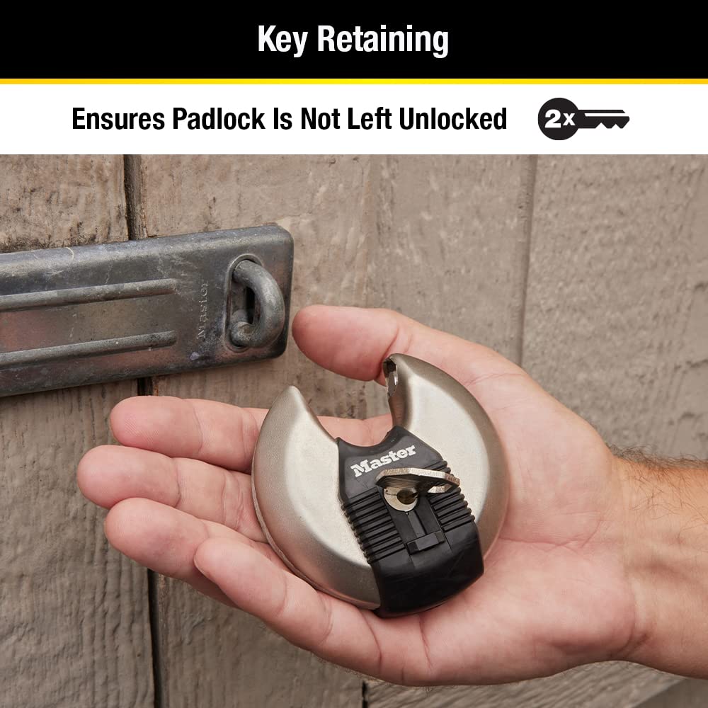 Stainless Steel Disc Padlock E211327