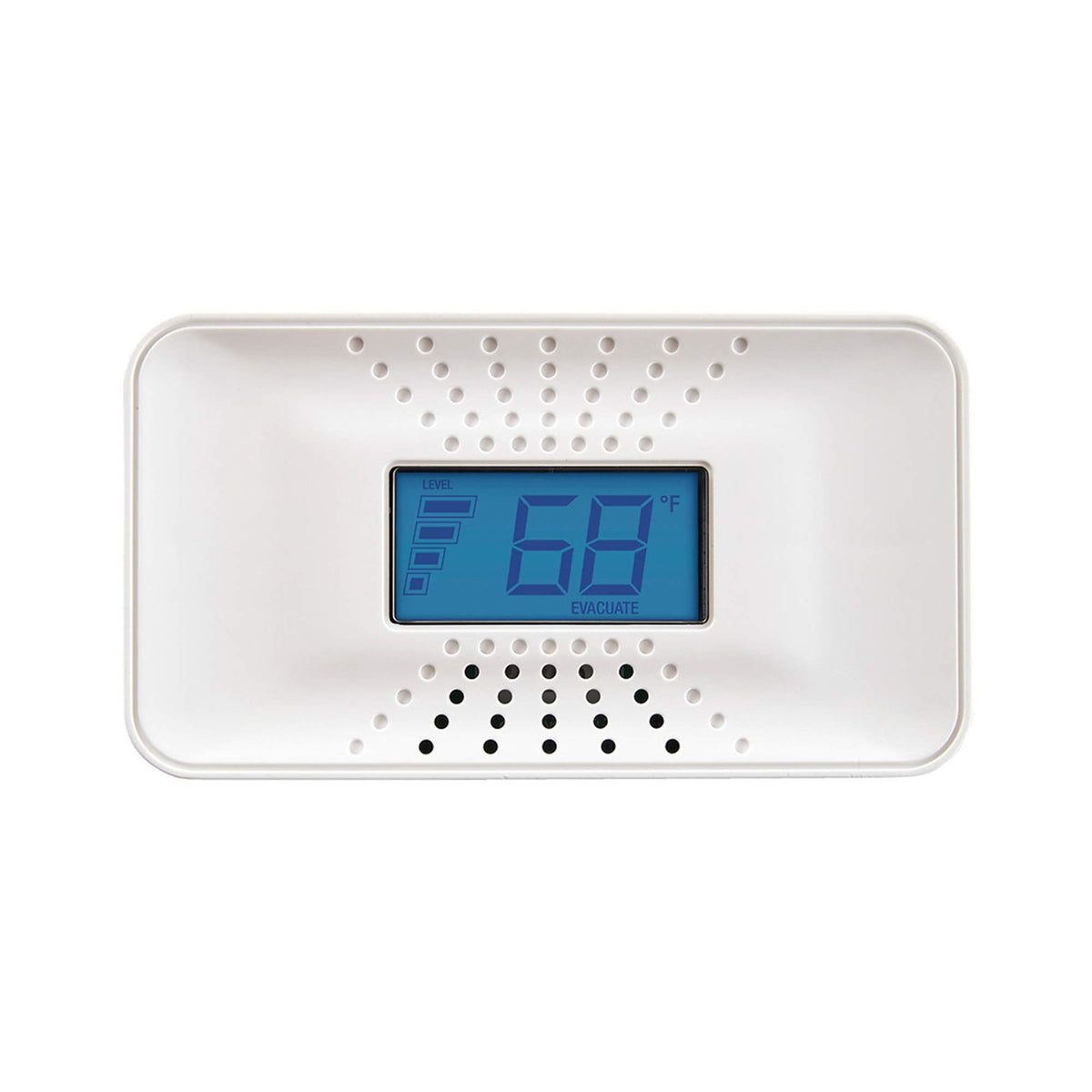 10-Year Battery Carbon Monoxide Alarm with Digital Display H7617