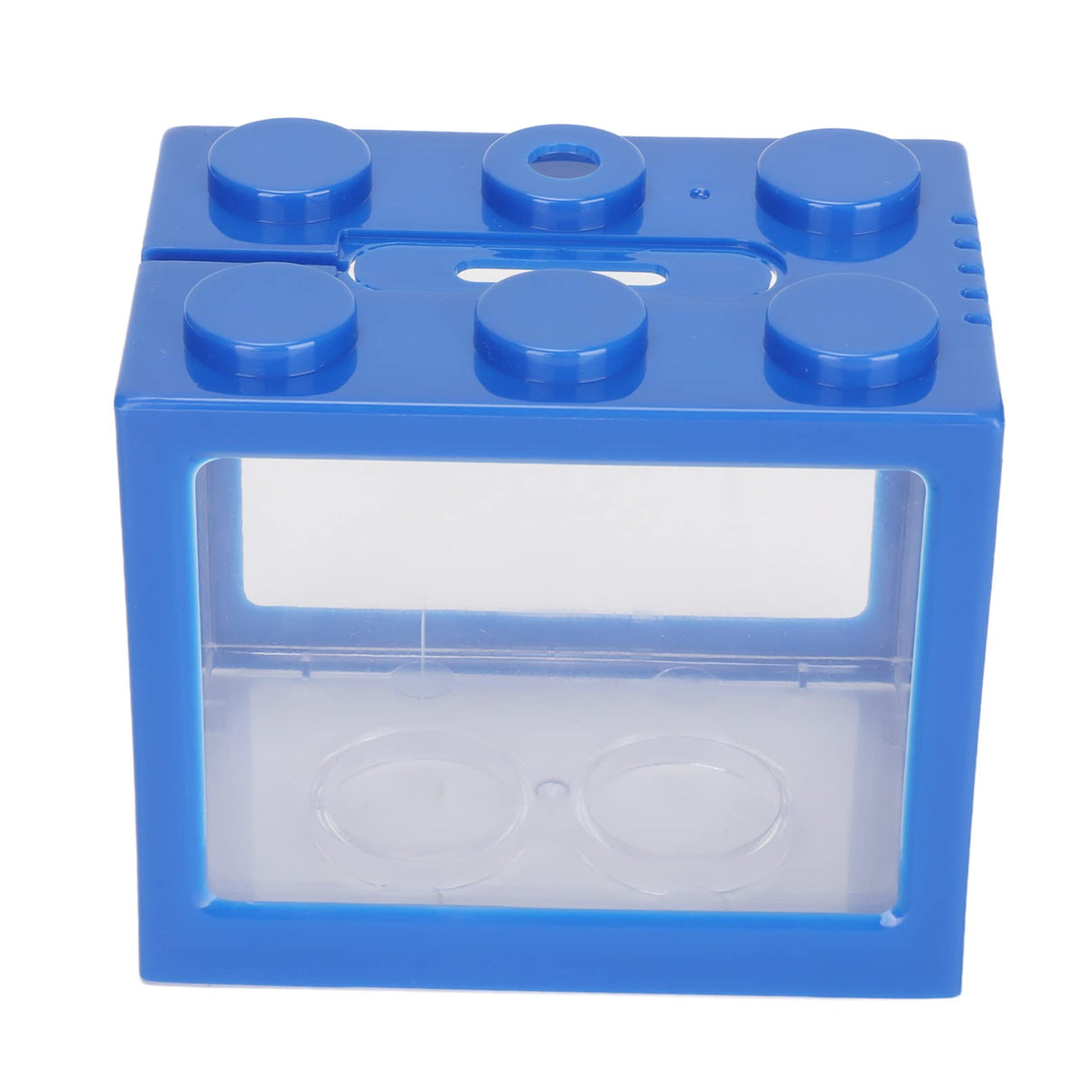 Mini Plastic Stackable Betta Fish Cube with LED Desktop Aquarium Kit N1694