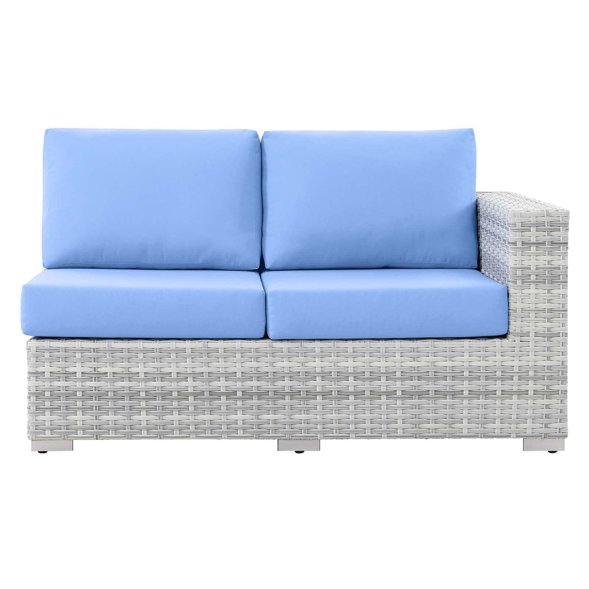 Rattan Wicker Loveseat Sofa D990745