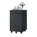 3 Drawer Wood Mobile File Cabinet G7470
