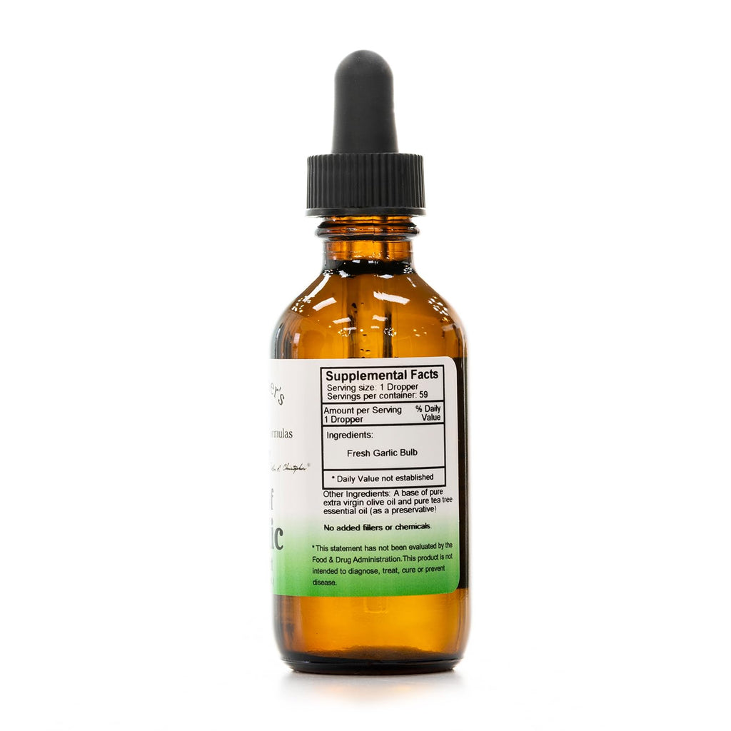 Garlic Oil Extract 2 oz Herbal Supplement M35186