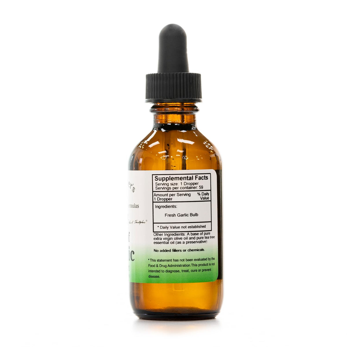 Garlic Oil Extract 2 oz Herbal Supplement M35186