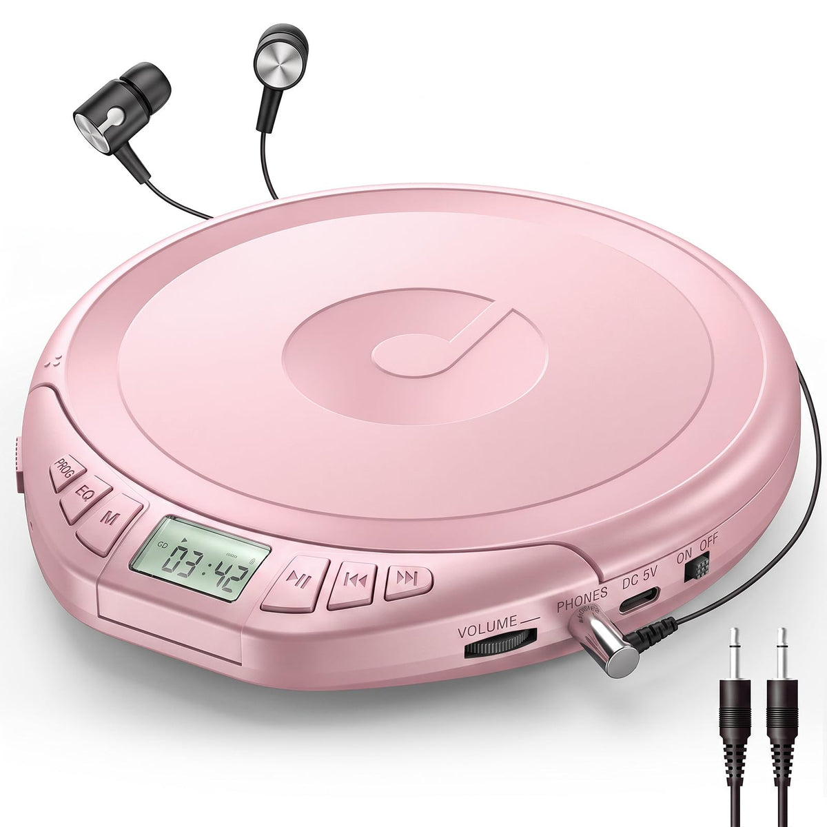 Portable CD Player with Earphones E231449