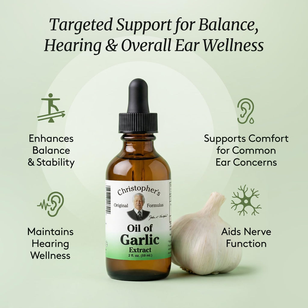 Garlic Oil Extract 2 oz Herbal Supplement M35186