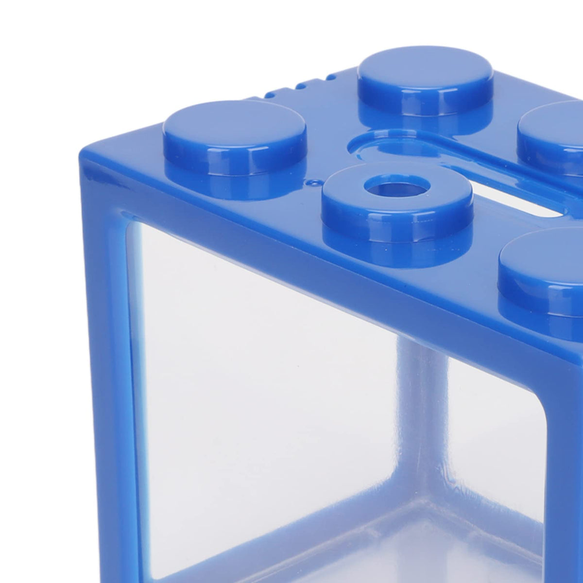 Mini Plastic Stackable Betta Fish Cube with LED Desktop Aquarium Kit N1694