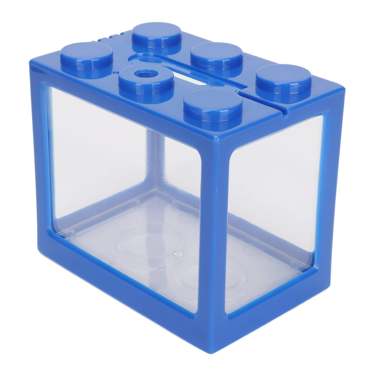 Mini Plastic Stackable Betta Fish Cube with LED Desktop Aquarium Kit N1694