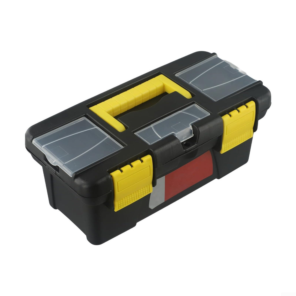 10-Inch Plastic Tool Box with Reinforced Handle and Secure Latches S7378
