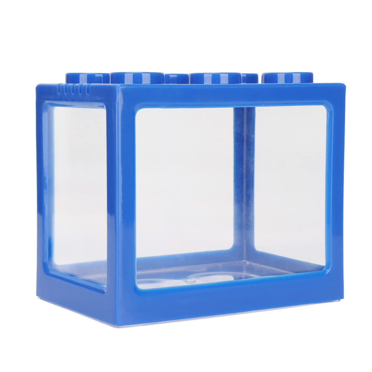 Mini Plastic Stackable Betta Fish Cube with LED Desktop Aquarium Kit N1694