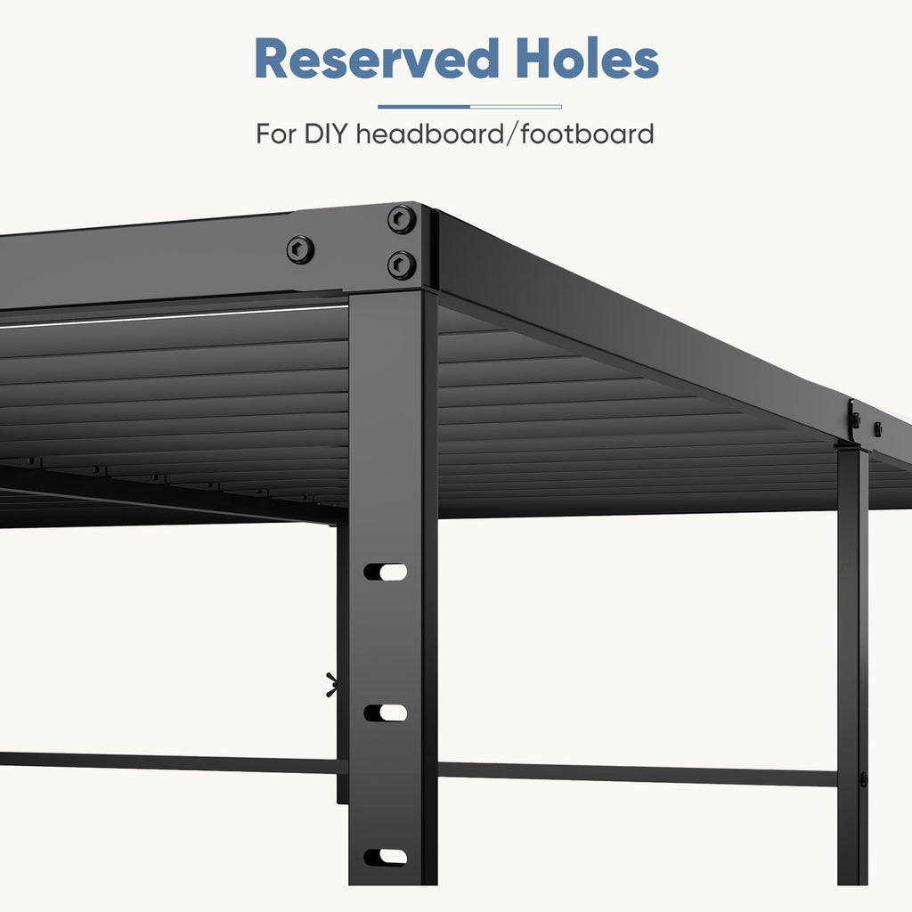 18" Heavy Duty Metal Queen Bed Frame Z9939