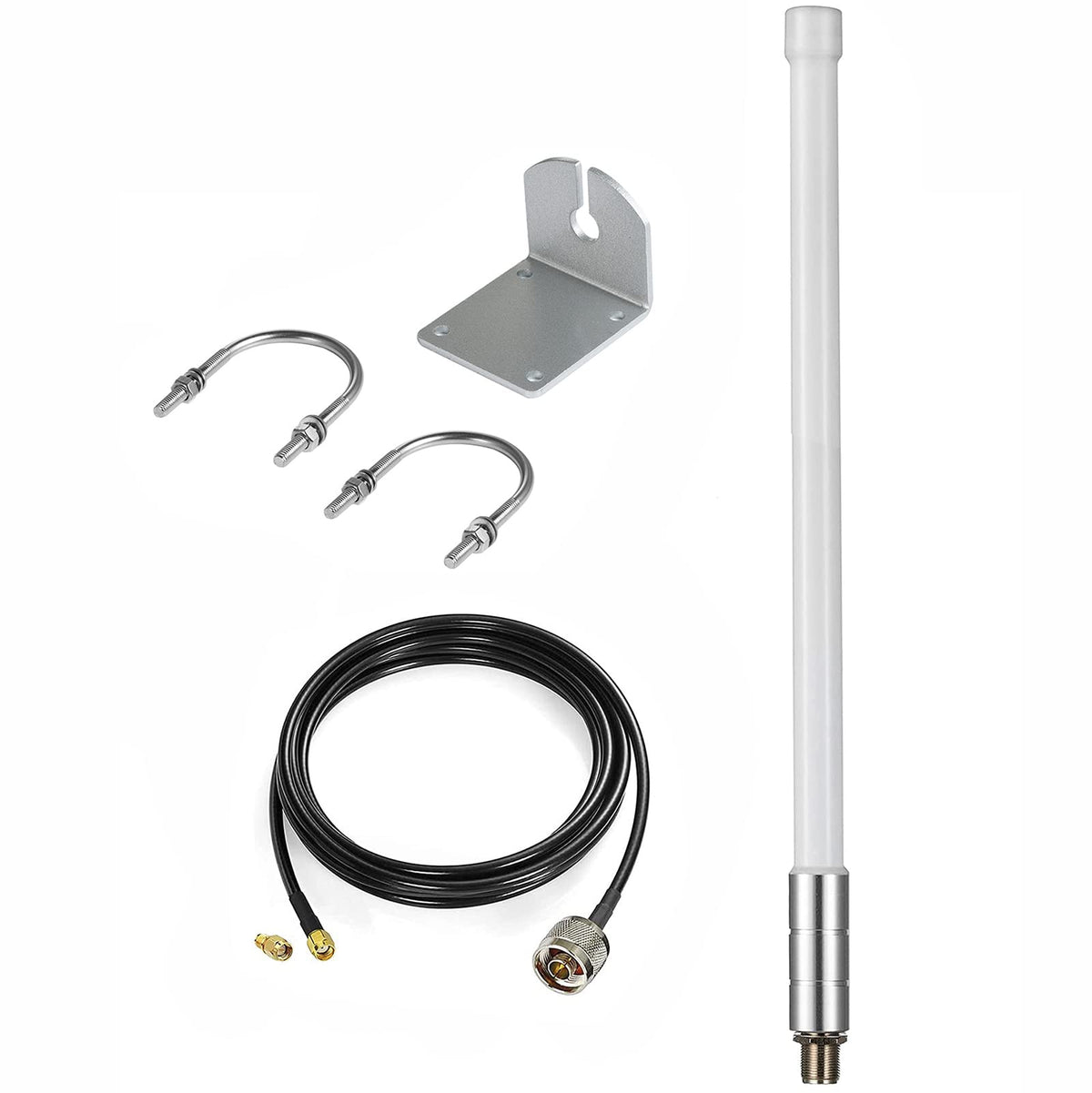Waterproof 8dBi Omni-Directional Glass Fiber LoRaWan 915MHz Antenna with 5M Cable J37524