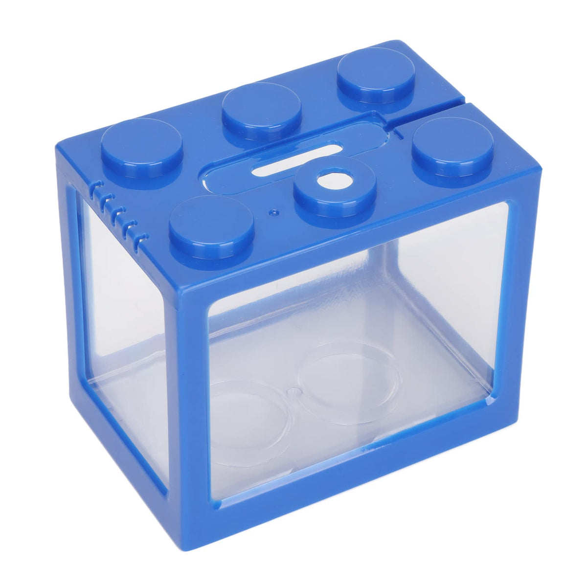 Mini Plastic Stackable Betta Fish Cube with LED Desktop Aquarium Kit N1694