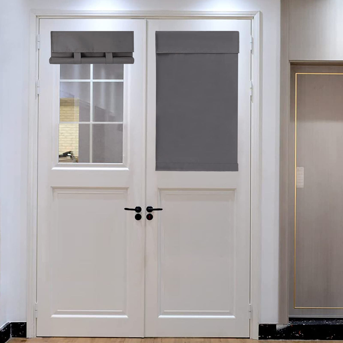 100% Blackout Door Curtains J3123