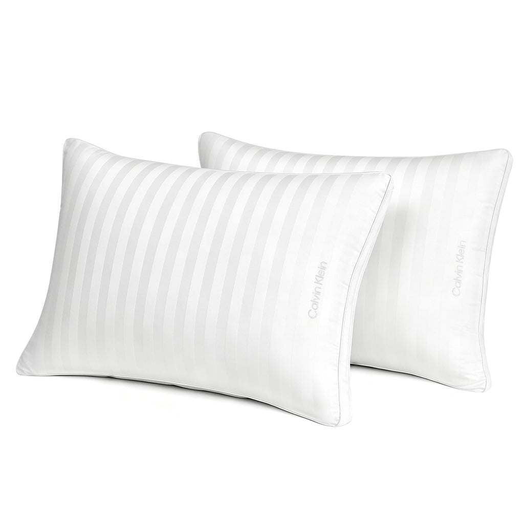 King Size Set of 2 Medium Soft Bed Pillows Q3017