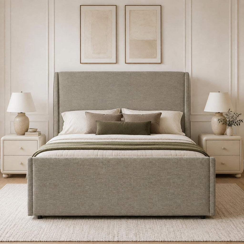Full Size Lift Up Storage Bed Frame U250926