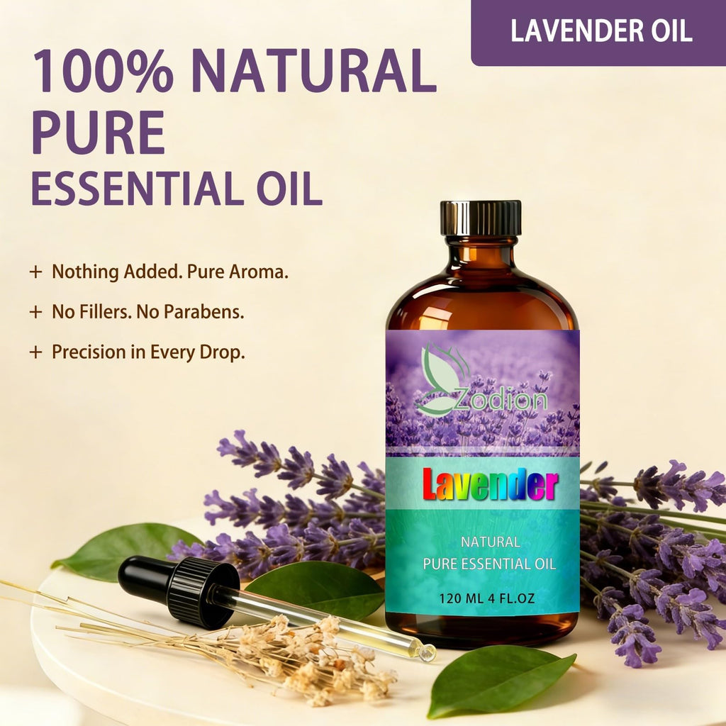 Lavender & Marjoram Essential Oil 4 Fl Oz Y196