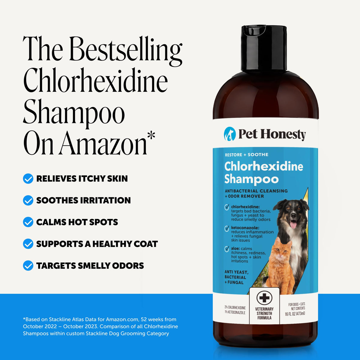 Chlorhexidine Dog Shampoo 16oz V429