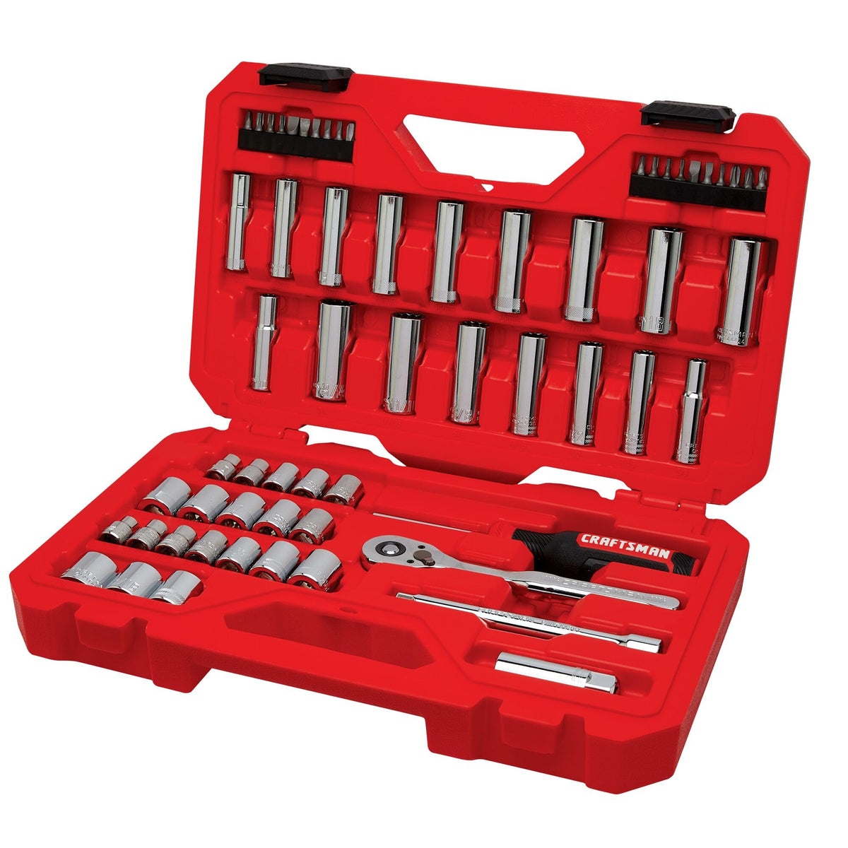 Mechanics Tool Set, 3/8 Inch Drive, 61 Piece O8800