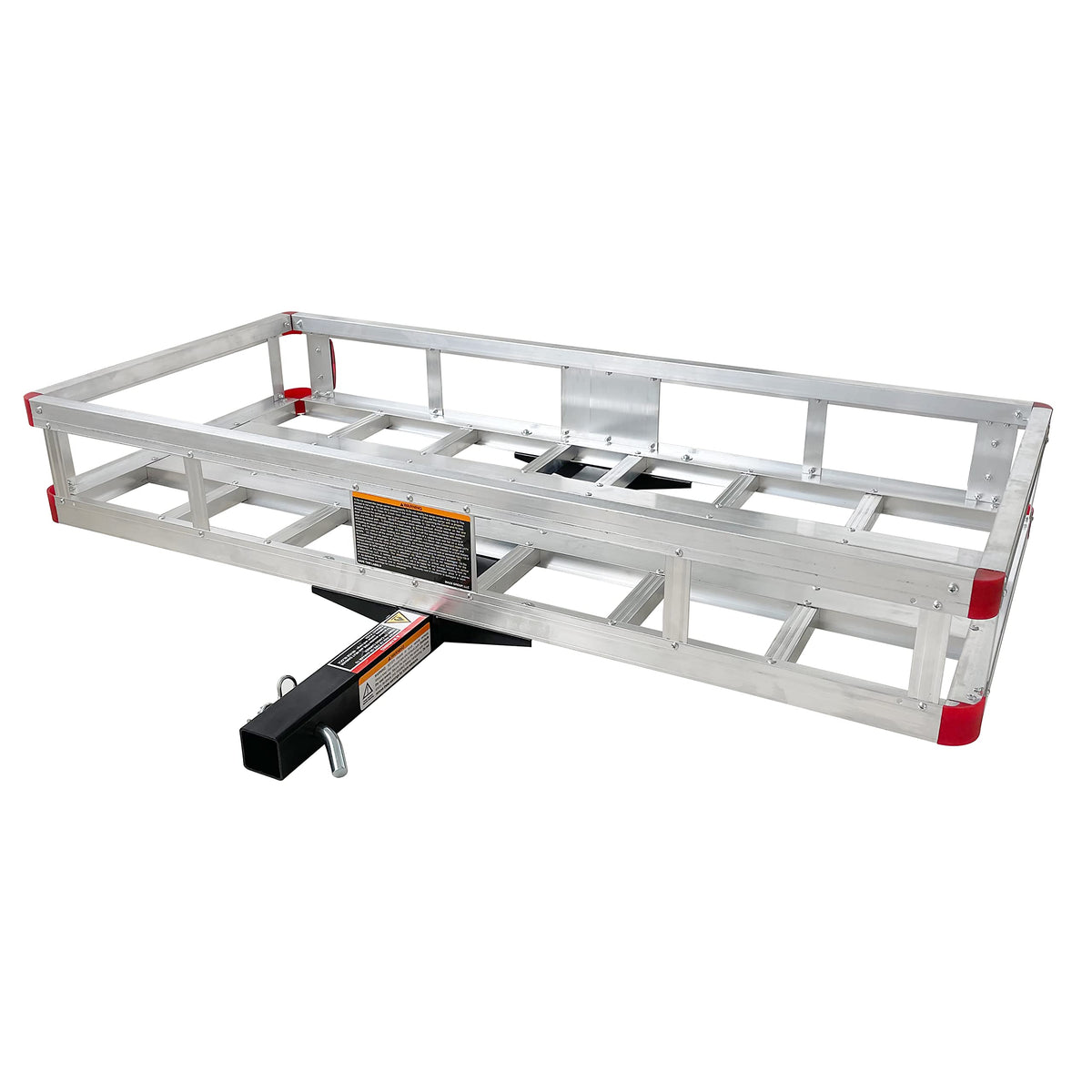 Aluminum Hitch Cargo Carrier with High Side Rails N4757