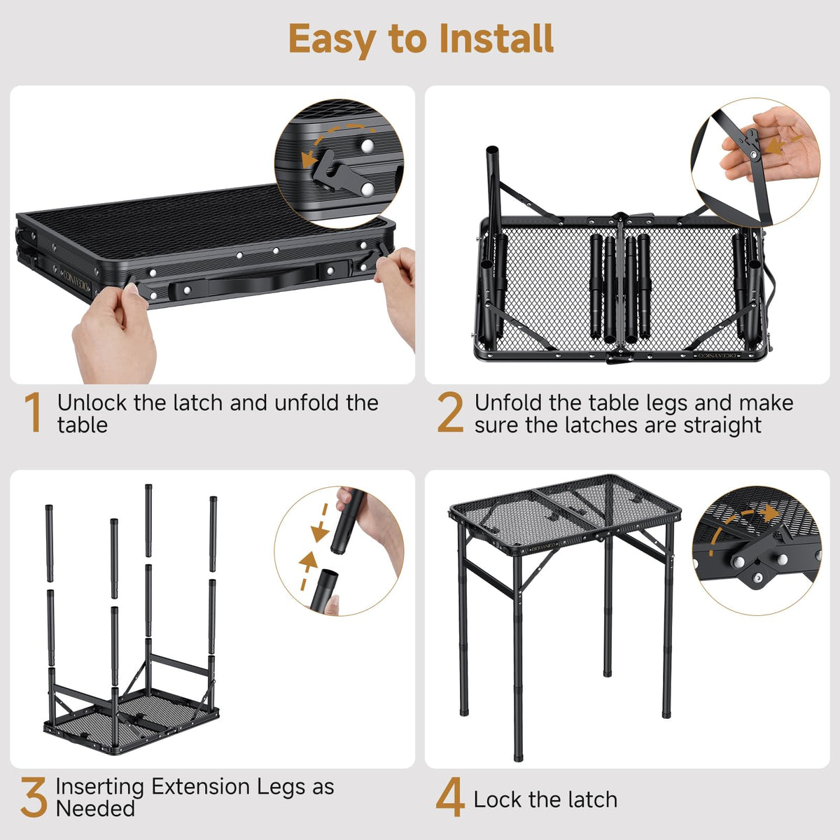 Folding Camping Table G995