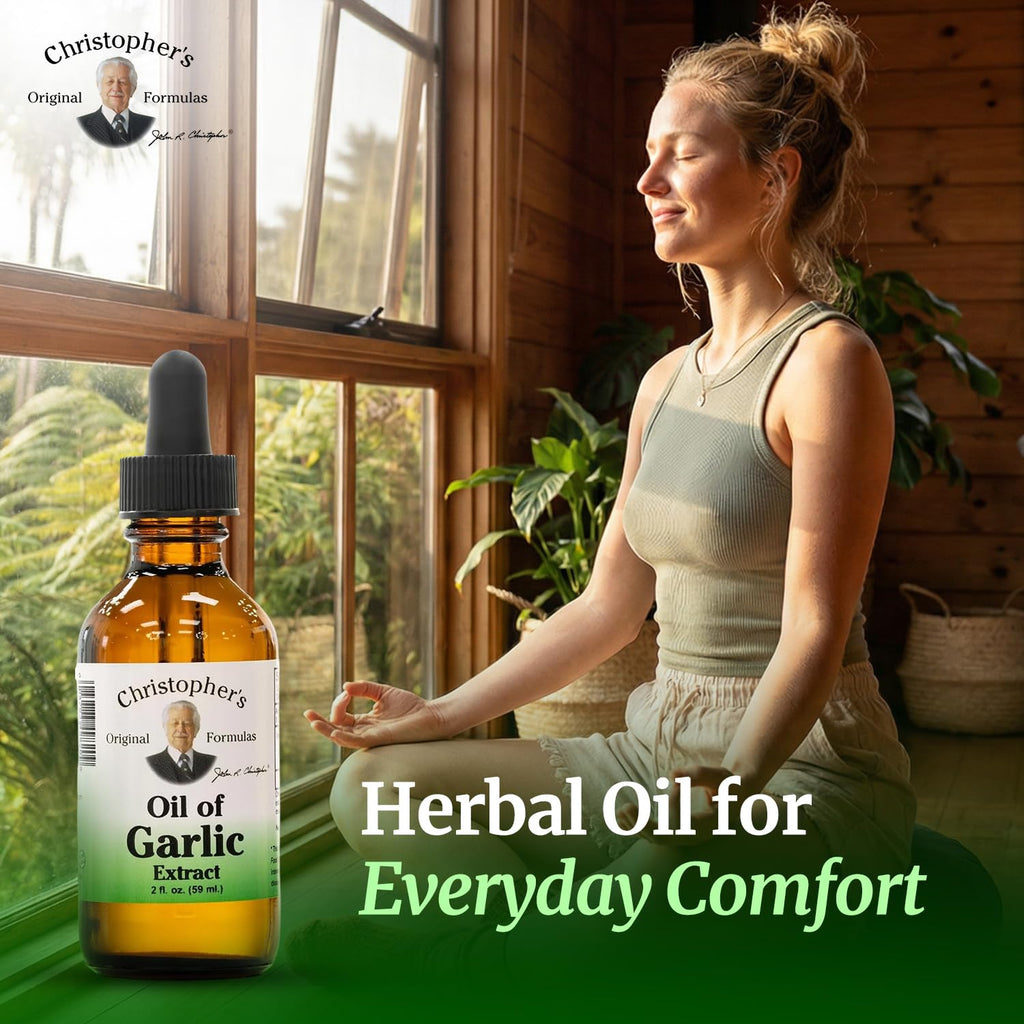 Garlic Oil Extract 2 oz Herbal Supplement M35186