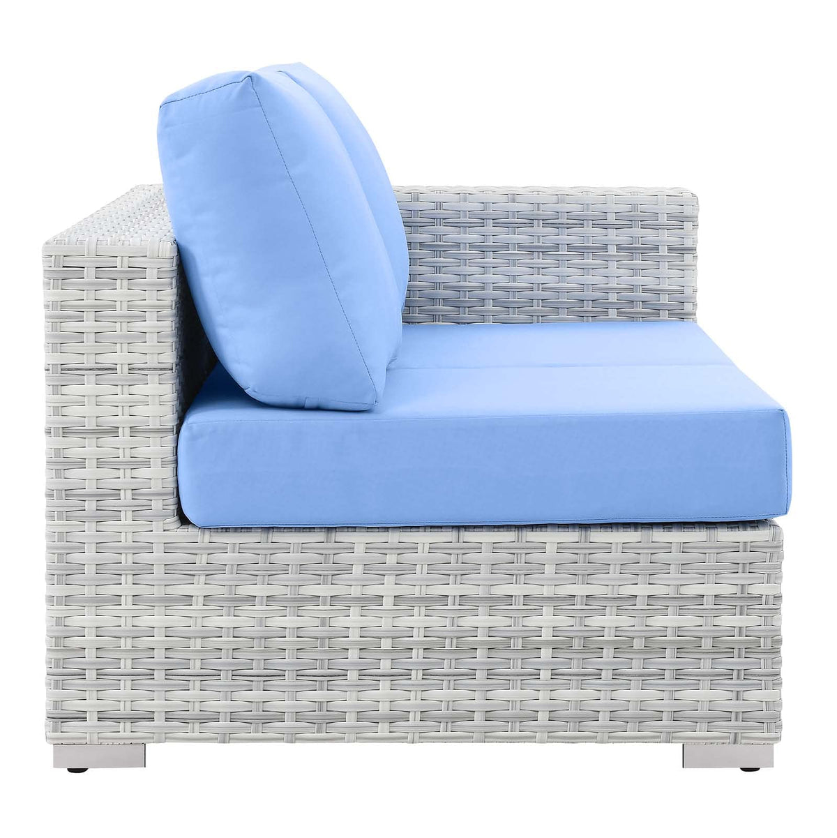 Rattan Wicker Loveseat Sofa D990745