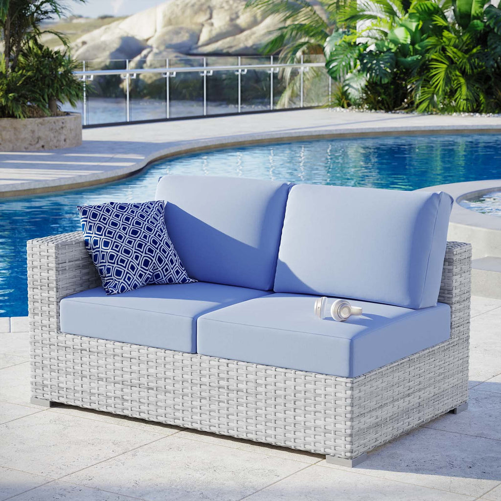 Rattan Wicker Loveseat Sofa D990745