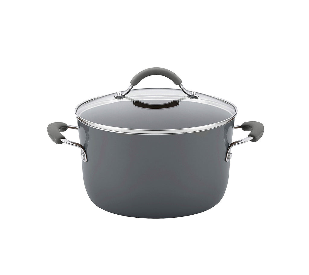 Sea Salt Gray 12-Piece Nonstick Cookware Set S1113