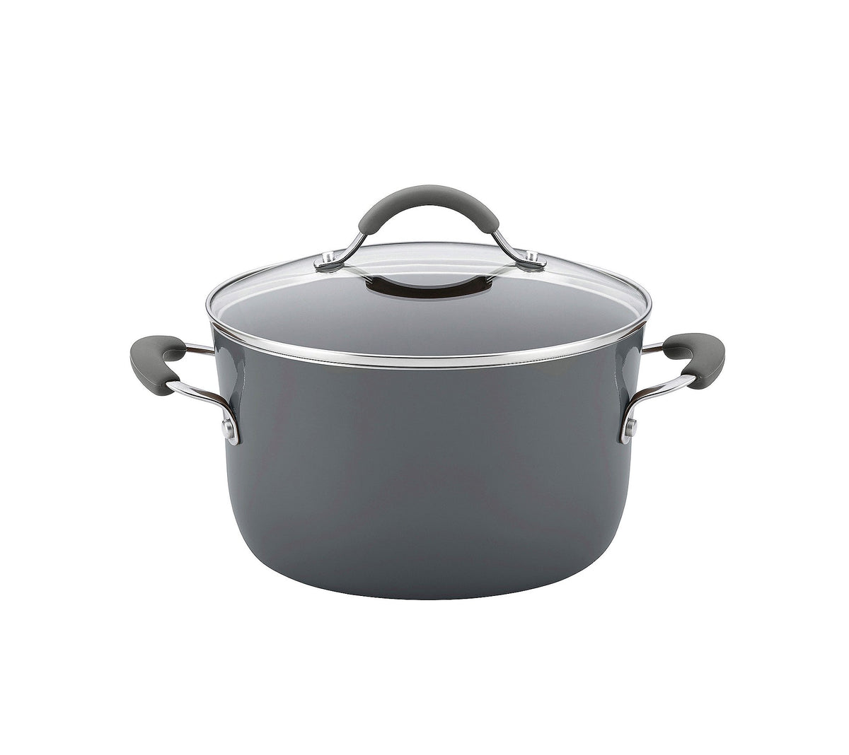 Sea Salt Gray 12-Piece Nonstick Cookware Set S1113
