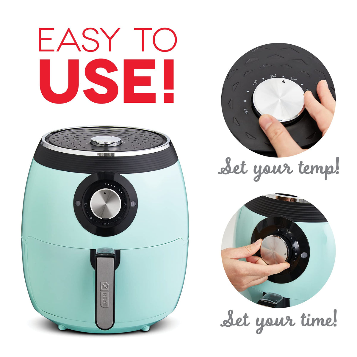 6 Quart Nonstick Air Fryer Z5061