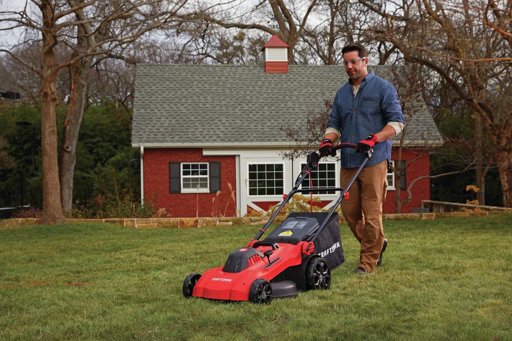 Electric Push Lawn Mower, 20-Inch Corded 13-AMP N499