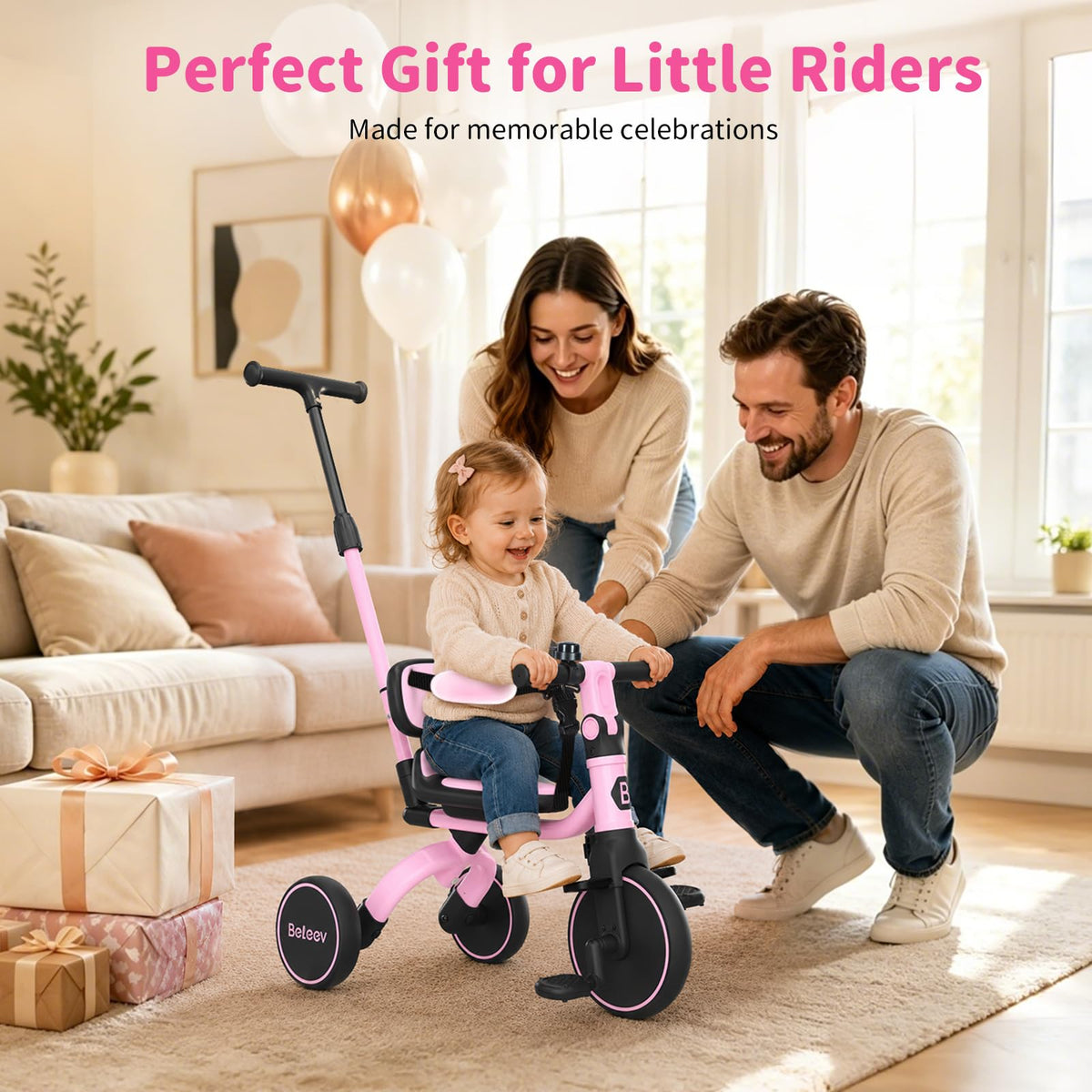 5 in 1 Toddler Tricycle & Balance Bike M111472