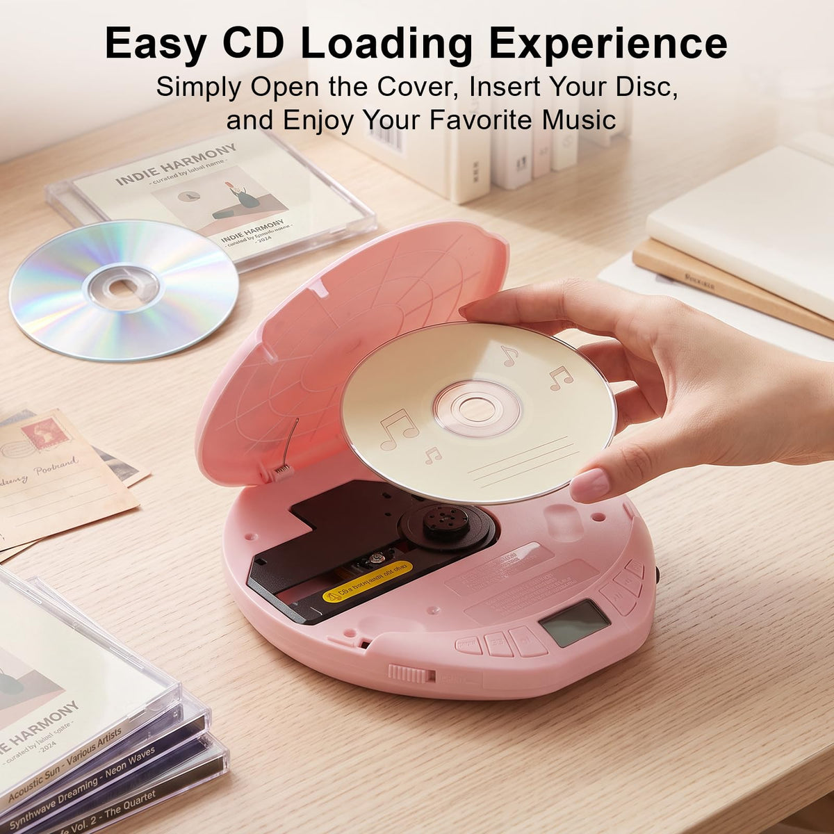 Portable CD Player with Earphones E231449