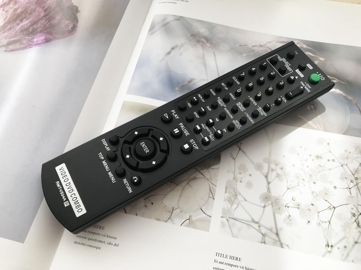 Replacement Remote Control for DVD/VHS Combo Player N378