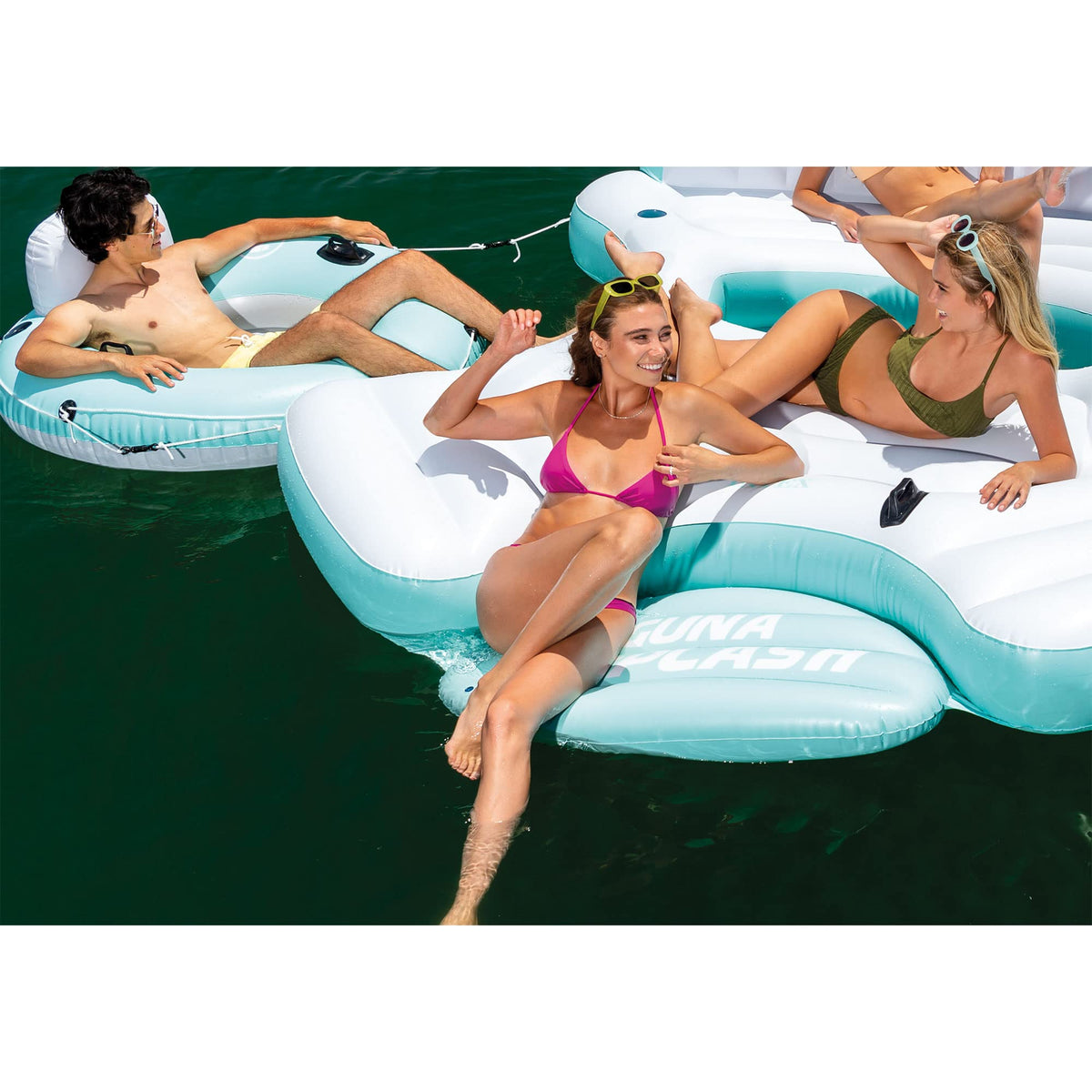 Inflatable Pool Island Raft Y56367